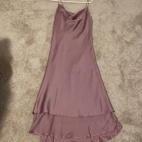 Bridesmaid/Evening gown in Satin finish - Picture 3 of 5